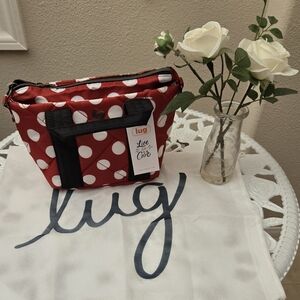 Lug Mini Dory - Crimson Large Dot